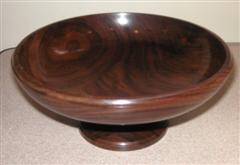 Geoff's winning American walnut bowl